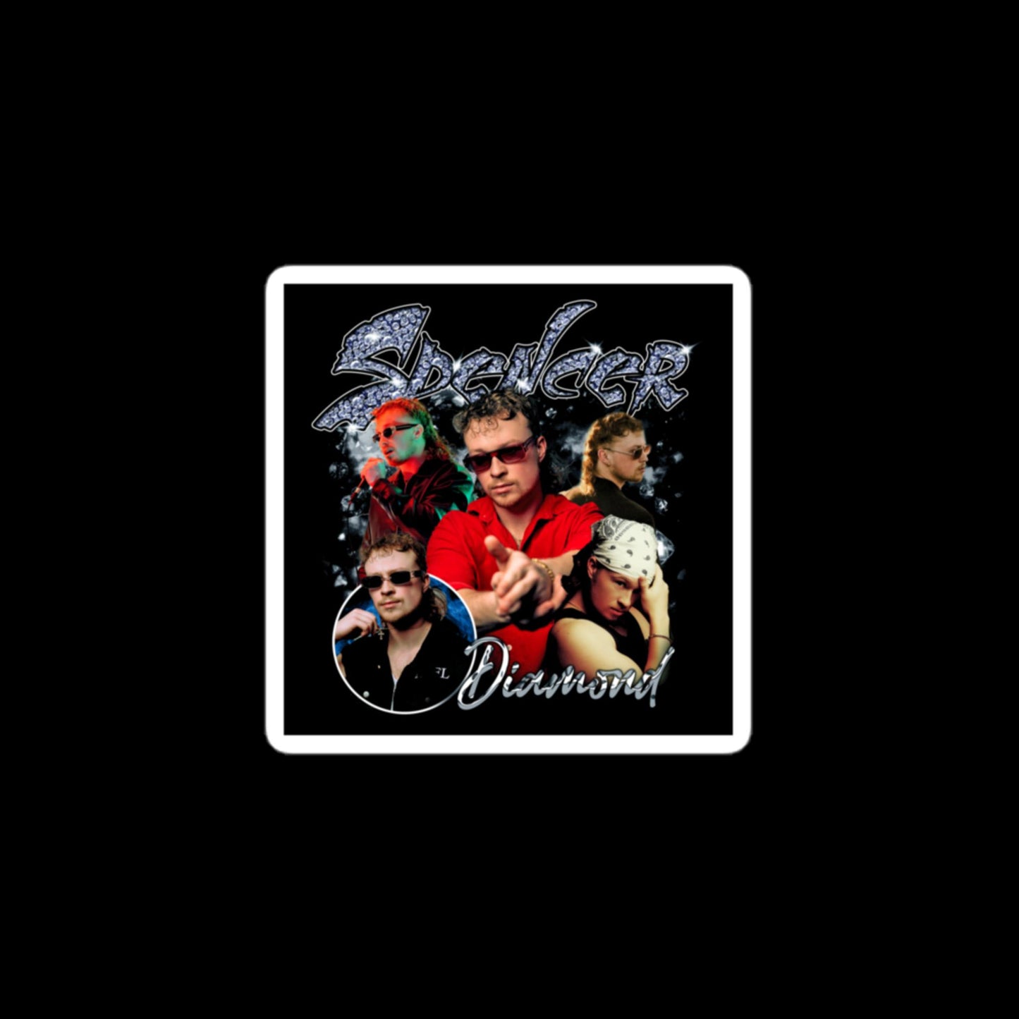 Spencer Diamond Stickers
